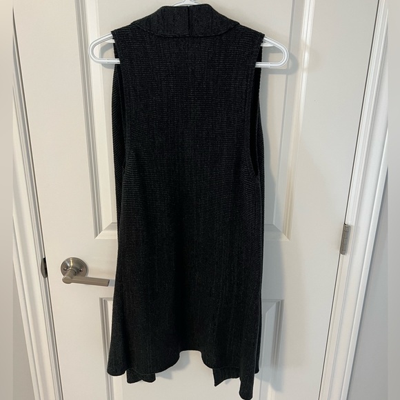 Jean Machine Long Vest Cardigan - Picture 2 of 5